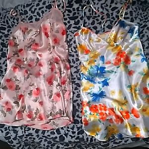 TwO Sexy Silky Vibrant Nighty Night Intimate Sleepwear! For the Price of One!